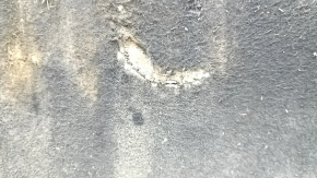 The engine guard of the Audi A6 C7 12-18 is worn and torn.