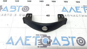 Front camera bracket for Audi A6 C7 16-18, rest radiator grille, matte black, crack in mount