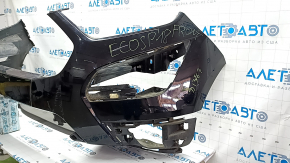 Front bumper bare Ford Ecosport 18-22 black, cracked