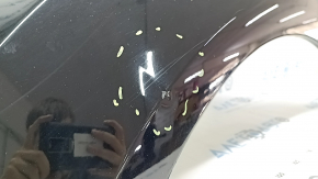 Front left fender Ford Ecosport 18-22 black G1, butt