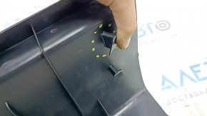 Audi A6 C7 12-18 trunk opening trim, black, scratches, broken fasteners