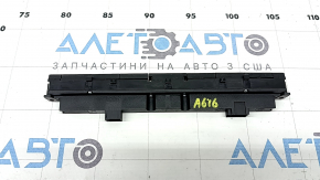 Audi A6 C7 12-18 black dashboard button block, includes anti-roll bar, parking sensors, sunshade, and Stop and Go.