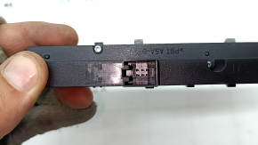Audi A6 C7 12-18 black dashboard button block, includes anti-roll bar, parking sensors, sunshade, and Stop and Go.