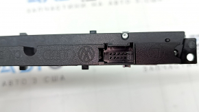 Audi A6 C7 12-18 black dashboard button block, includes anti-roll bar, parking sensors, sunshade, and Stop and Go.