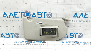 Right visor for Ford Ecosport 18-22, gray, without hook, for cleaning