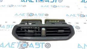 Ford Ecosport 18-22 center front air duct deflector, matte black