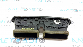 Ford Ecosport 18-22 center front air duct deflector, matte black