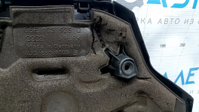 Audi A6 C7 16-18 3.0T engine cover with torn sound insulation and scratches