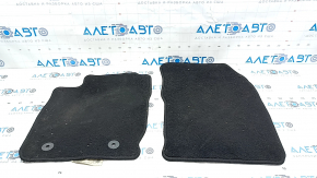 Set of floor mats for Ford Ecosport 18-22, cloth, black, for cleaning