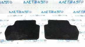 Set of floor mats for Ford Ecosport 18-22, cloth, black, for cleaning
