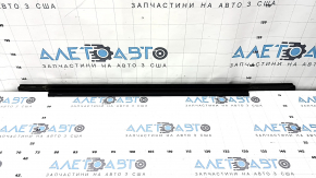 Door-glass molding, central rear right, Audi A6 C7 12-18, gloss black