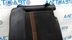 Rear seats, 2nd row, lower right side, Ford Ecosport 18-22, black combination leather, ready to clean