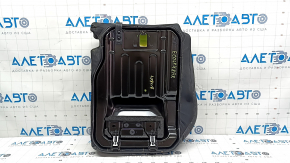 Rear seats, 2nd row, lower right side, Ford Ecosport 18-22, black combination leather, ready to clean