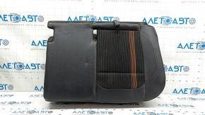 Rear seat, 2nd row, lower left side, Ford Ecosport 18-22, black combination leather, needs cleaning, torn