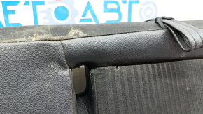 Rear seat, 2nd row, lower left side, Ford Ecosport 18-22, black combination leather, needs cleaning, torn