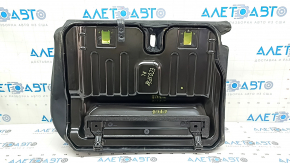 Rear seat, 2nd row, lower left side, Ford Ecosport 18-22, black combination leather, needs cleaning, torn