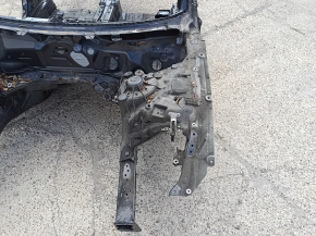 Front left quarter panel for Audi A6 C7 12-18 graphite, on the body