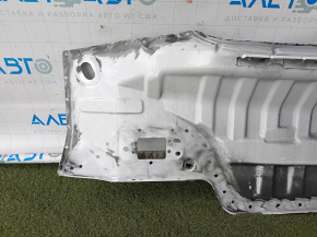 Hyundai Sonata 11-15 rear panel, white, drilled
