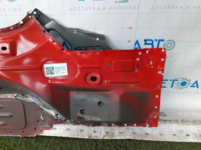 Ford Mustang mk6 15" Rear Panel - 2-Piece Coupe, Drilled, Red