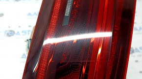 Right inner trunk lid light for Audi A6 C7 16-18 restyling, scratches