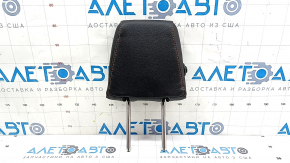 Rear right headrest, 2nd row, Ford Ecosport 18-19, black leather with orange stitching
