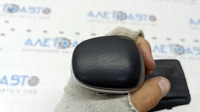 Audi A6 C7 16-18 Restored Black Leather Gear Knob, Scratches, Worn
