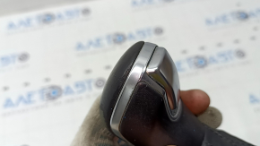 Audi A6 C7 16-18 Restored Black Leather Gear Knob, Scratches, Worn