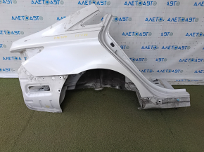 Quarter wing rear right Hyundai Sonata 11-15 white, sawed off