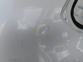 Quarter wing rear right Mitsubishi Outlander 14-21 on the body, white, rusty, bumps, dents
