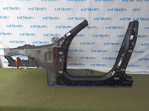 Quarter front left BMW X3 G01 18-21 on the body, black