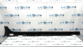 Left threshold for Audi A6 C7 16-18, S-line, graphite, scratches