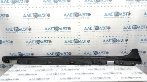 Left threshold for Audi A6 C7 16-18, S-line, graphite, scratches