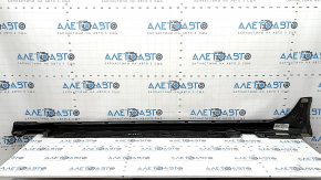 Right threshold for Audi A6 C7 16-18, restyling, S-line, graphite, scratches