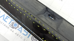Right threshold for Audi A6 C7 16-18, restyling, S-line, graphite, scratches