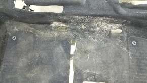 Audi A6 C7 12-18 black floor covering, dry cleanable, torn fasteners