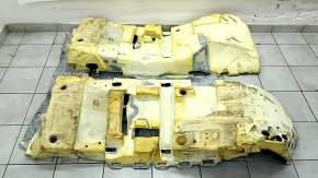 Audi A6 C7 12-18 black floor covering, dry cleanable, torn fasteners