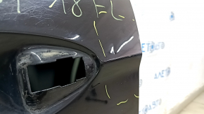 Bare front left door Ford Ecosport 18-22 black G1, dent, bumps