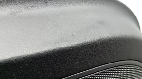 Door trim panel, rear right, Audi A6 C7 12-18, black leather, under the curtain, insert and armrest, black leather, with a handle, BOSE, with backlight, broken fastener, scratches, dents, needs cleani