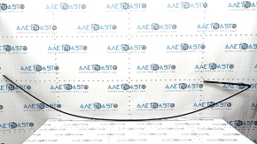 Left roof molding for Audi A6 C7 12-18, gloss black, scratches