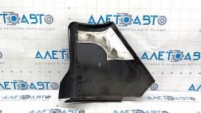 Left rear bumper, bare, Ford Ecosport 18-22, black
