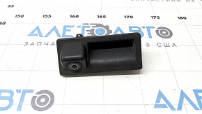 Rear view camera with button and trunk release handle for Audi A6 C7 12-18