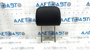Front right headrest for Audi A6 C7 12-18, black leather, scratches