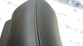 Front right headrest for Audi A6 C7 12-18, black leather, scratches