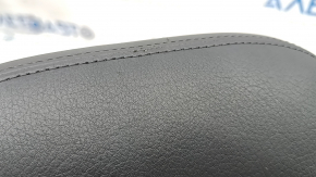 Front right headrest for Audi A6 C7 12-18, black leather, scratches