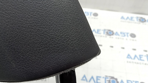 The side panel of the 2nd row of seats, left, Audi A6 C7 16-18, black leather, dented, scratches, needs cleaning