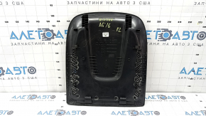Black rear driver's seat cover for Audi A6 C7 12-18, for ventilation, for cleaning