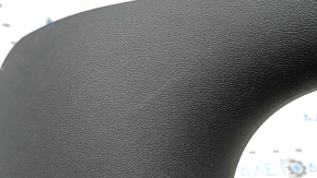 Inner front left door sill trim for Audi A6 C7 12-18, black, scratches