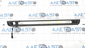 Audi A6 C7 12-18 black, chrome, illuminated, front left outer door sill plate, scratches