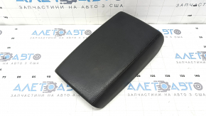 Audi A6 C7 12-18 center console armrest, black leather, scratches, needs cleaning
