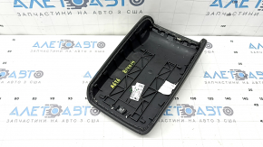 Audi A6 C7 12-18 center console armrest, black leather, scratches, needs cleaning
